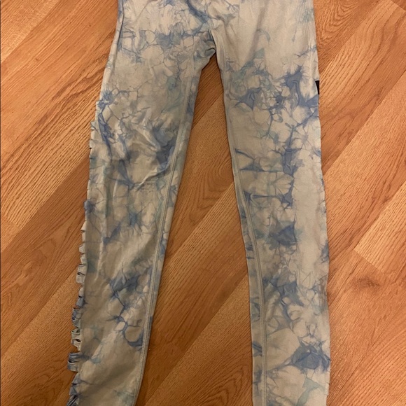 PINK Victoria's Secret Pants - Tie dye cut out Victoria’s Secret PINK leggings!!